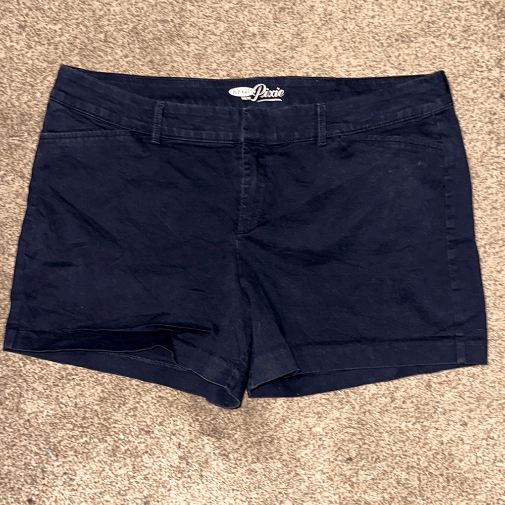 Cute Old Navy Pixie navy blue shorts